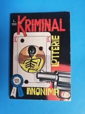 kriminal n.131 quasi/edicola