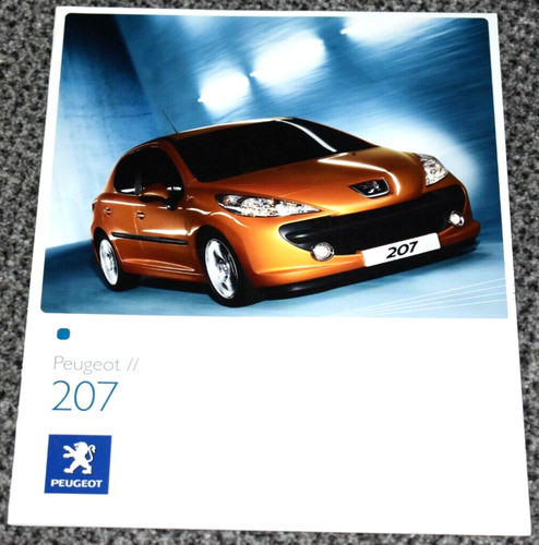 Peugeot 207 brochure - 207,