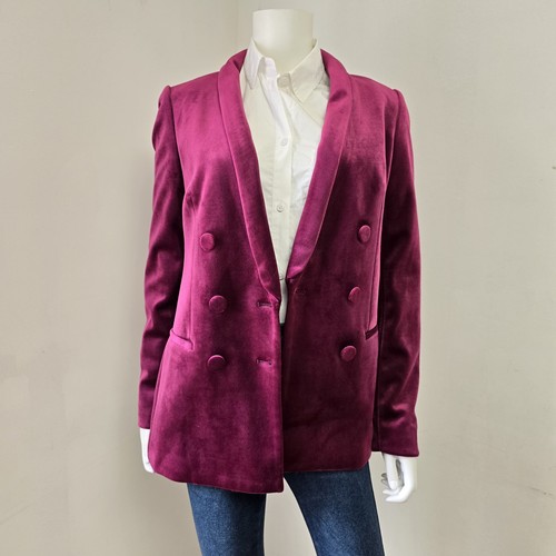 Giacca blazer velluto - , rubino