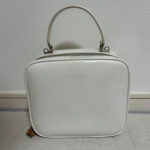Gucci bamboo vanity bag - gucci,