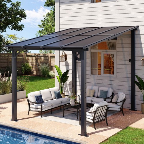 X10 gazebo wall mounted - 8’x10’,