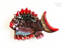 Piatto pesce ceramica