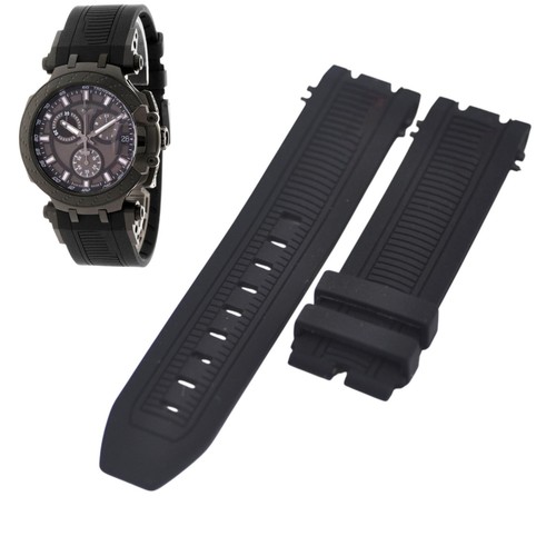 Cinturino gomma nero mm - 22,