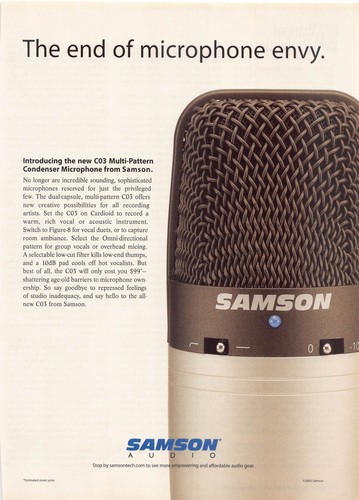 Samson audio print the - the, c03