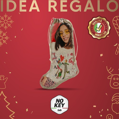 Calza befana personalizzata