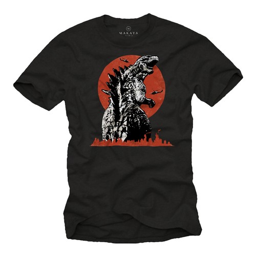 Godzilla shirt uomo ragazzo - t-shirt,
