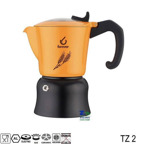 Caffettiera miss orzi forever - caffettiera, orzi'