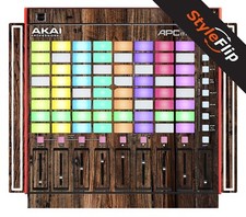 Akai APC Mini MK2 Skin | Legno #3 | Decalcomania protettiva | StyleFlip Skins