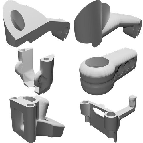 Supporto camera guide cavi - camera,