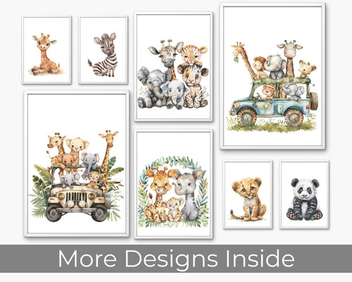 Poster arte parete - da, animali