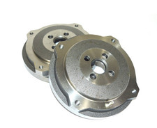 Coppia di 2 tamburi del freno posteriore kit per Fiat auto 500 F L R N D d'epoca