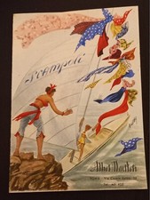 SCAMPOLI ..... ATHOS MAESTOSI in ROMA via Balbo...1955 LANERIE SETERIE COTONERIE