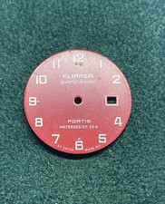 QUADRANTE FORTIS FLIPPER QUARTZ ROSSO