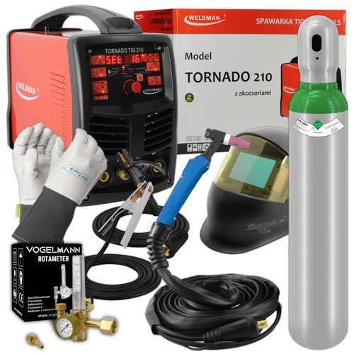 Weldman tornado tig 210 dc - tig,