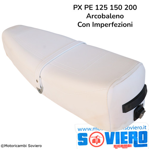 Sella bianca con imperfezioni - bianca,