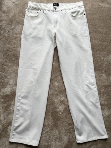 Jeans gucci bianchi straight - jeans,