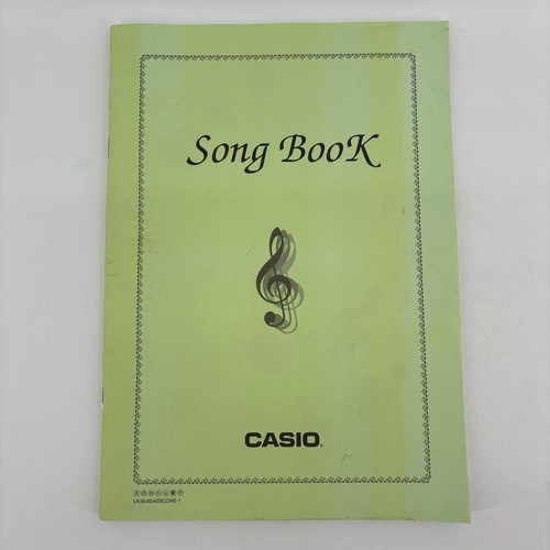 Casio canzoniera originale - canzoniera,
