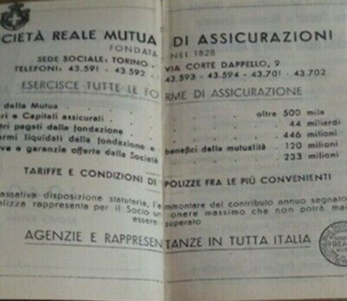 Agendina fascista regno - agendina,