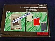 Catalogo RONSON 1971. 26 pagine. Arredamento vintage modernariato "Gallery Wall"