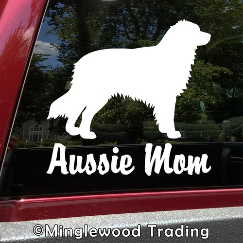 Adesivo vinile aussie mom - vinile, -v2-