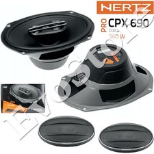 HERTZ CPX 690 PRO Kit 2 Casse Altoparlanti Ovali 3 Vie 6X9 15X23Cm 360W +Griglie