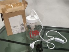 LAMPADA BARATTOLO VETRO NUTELLA FERRERO CON LAMPADINA - NUOVA 2023