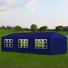 Tenda per Feste 3x9m Blu PE