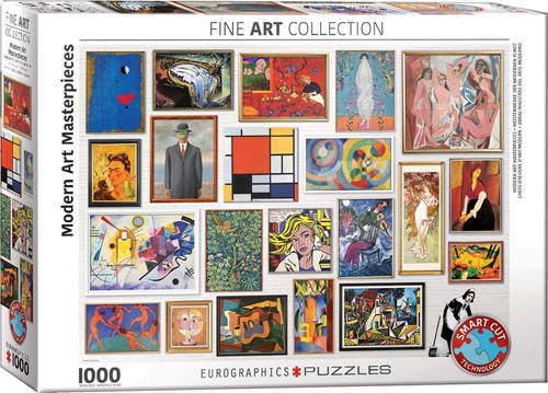 Puzzle 1000 pezzi capolavori - 1000,