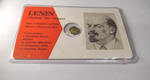 Lenin russia moneta oro - in,