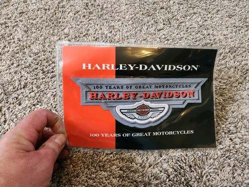 Harley davidson patch 100 - patch, 100°