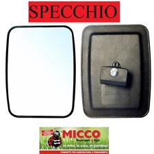 SPECCHIO RETROVISORE COPPA RICAMBIO CABINA TRATTORE CAMION FURGONE FIAT LANDINI