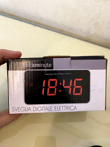 Sveglia elettrica display - sveglia,