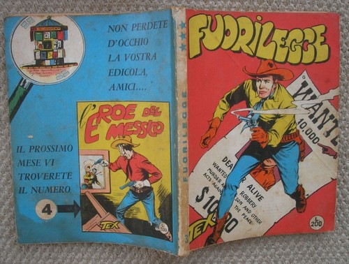 Tex spillato numero ottimo - tex,