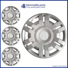 SERIE 4 BORCHIE - 4 COPRICERCHI COPPE RUOTA 15 PER FIAT STILO