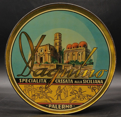Antica rara scatola latta - rara,