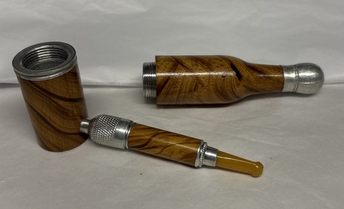 Pipa bottiglia vintage treen - vintage,