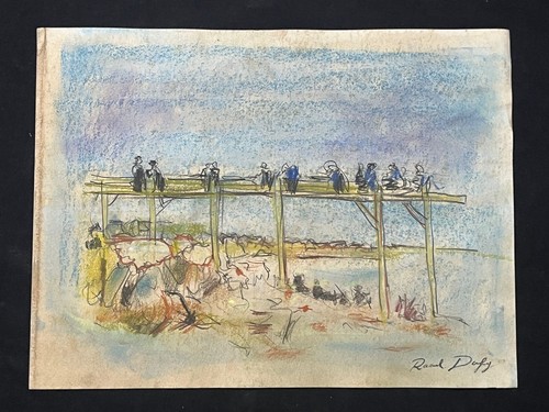 Raoul dufy disegno - e, quadro
