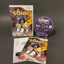 SONIC E GLI ANELLI SEGRETI Nintendo WII gioco COMPLETO Multilingua ITALIANO PAL