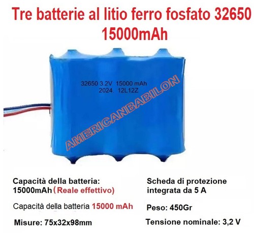 32650 32700 15 000mah - 3,2v, 15.000mah