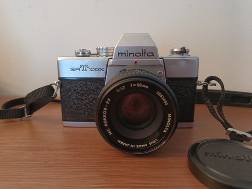Minolta srt 100x fotocamera - minolta,