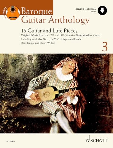Baroque guitar anthology - guitar, 16