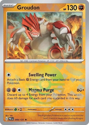 Groudon 049 131 - (poke, 049/131