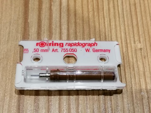 Cono disegno rapidograph - da,