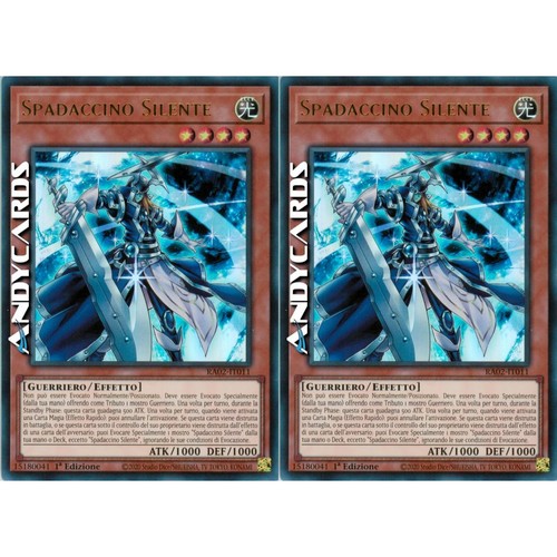 Spadaccino silente silent - spadaccino, 2x