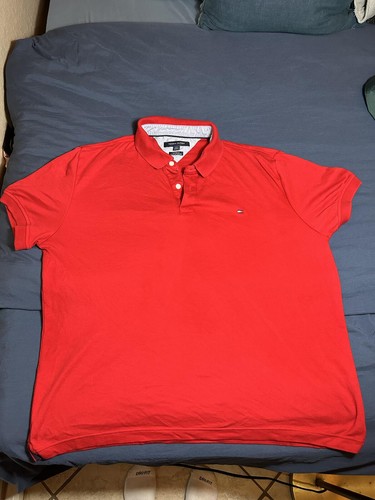 Tommy hilfiger polo rossa - hilfiger,