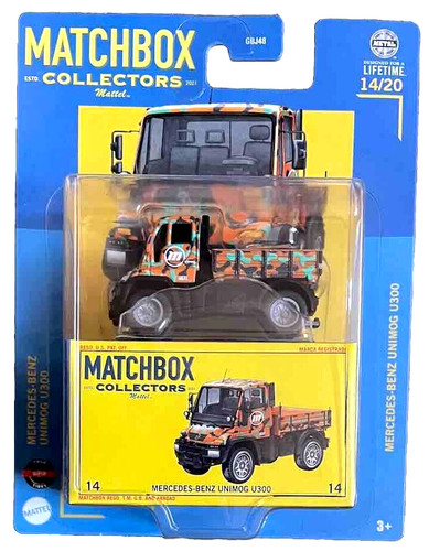 Matchbox mercedes benz unimog - benz,