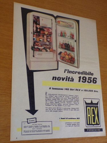 Frigorifero rex pordenone - frigorifero,