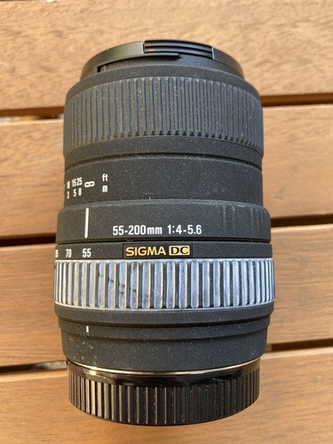 Objectif lens sigma - sigma, dc