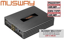 MUSWAY M6v3 EVO DSP AMP