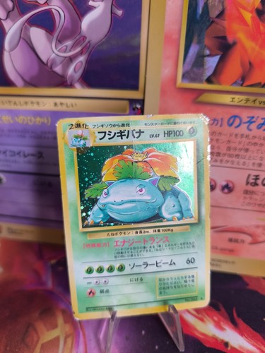 Carta pokemon card venusaur - pokemon,